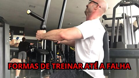 A hora certa de treinar até a falha