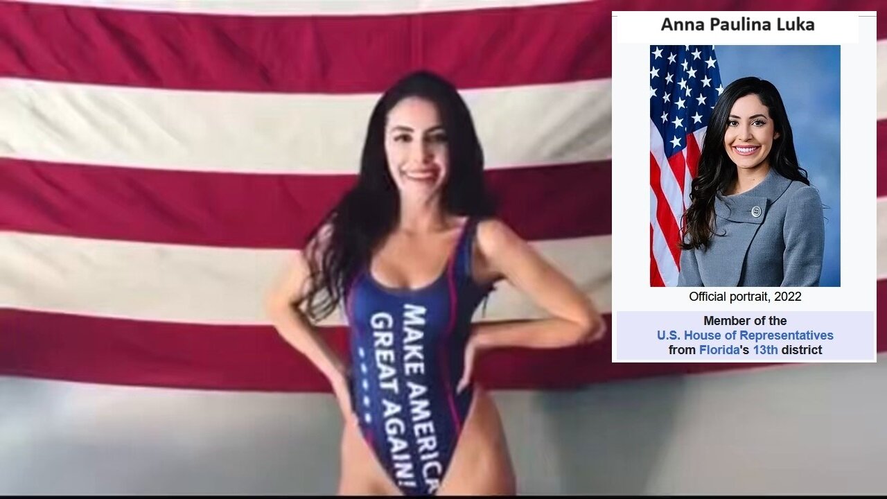 They are saying Anna Paulina Luka shouldn't be in Congress because of this video?