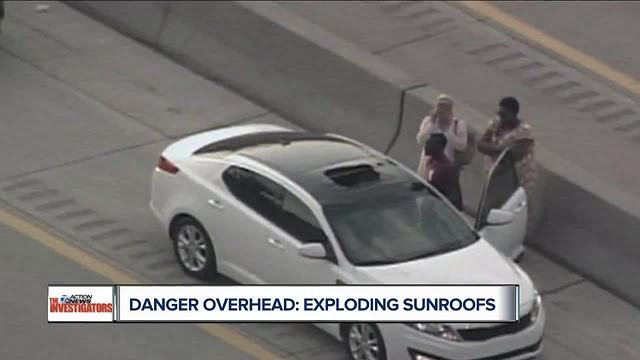 Shattered sunroofs prompt auto safety experts to push for recalls