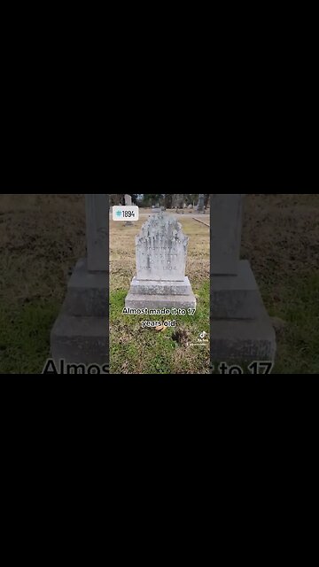 This one needs cleaning. #headstone #19thcentury #grave #cemetery #teen