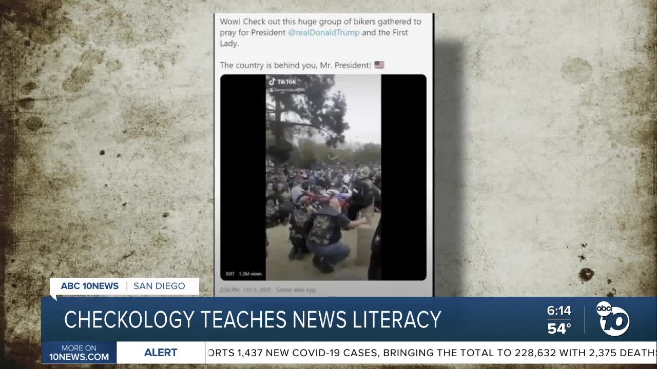 Checkology teaches news literacy