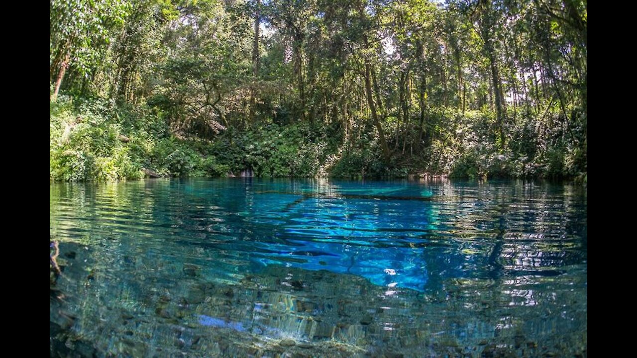 The beauty of KACO Lake in Jambi Province, Indonesia
