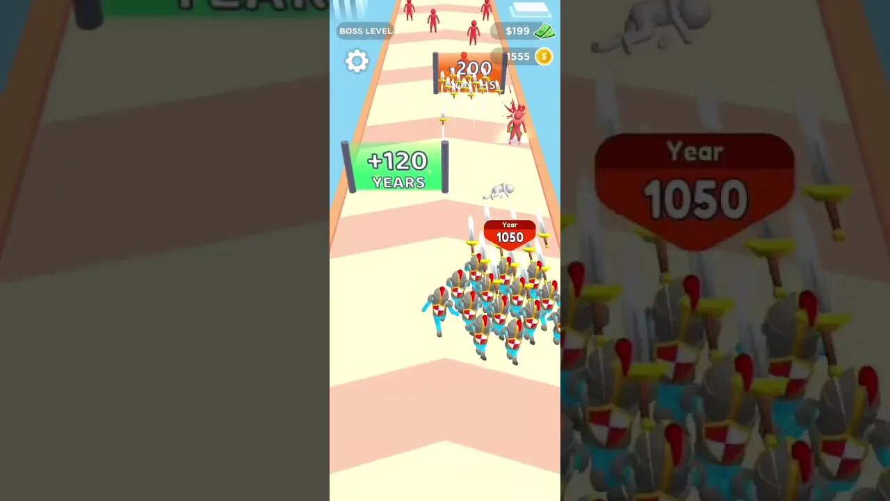 Crowd Evolution 👆