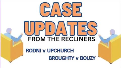 CASE UPDATES: @NATETHELAWYER V BOUZY AND BOT SENTINAL, AND @RYANUPCHURCH NOCAP RECAP