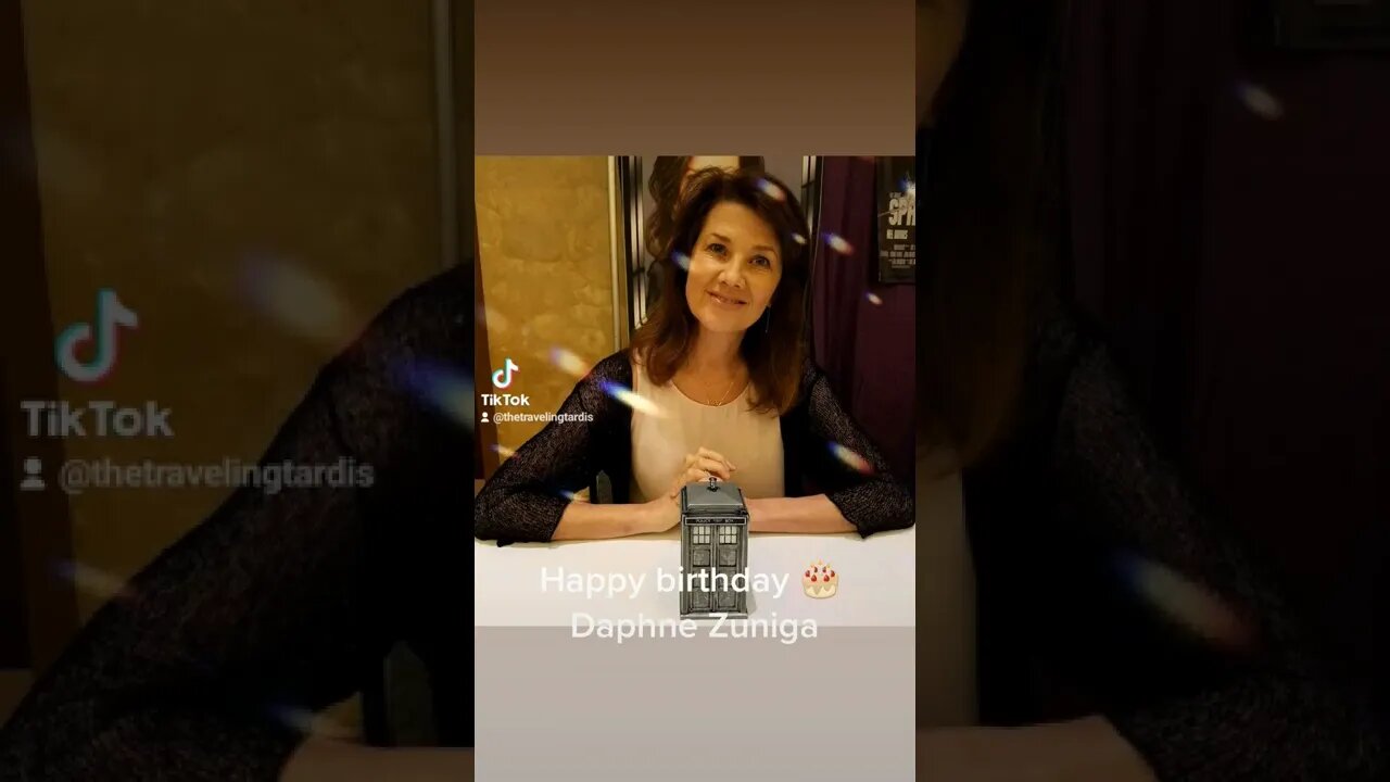 #HAPPYBIRTHDAY 🎂 #DAPHNEZUNIGA #SPACEBALLS #THEFLY2 #TARDIS #TRAVELINGTARDIS #SUBSCRIBE #SHORTS