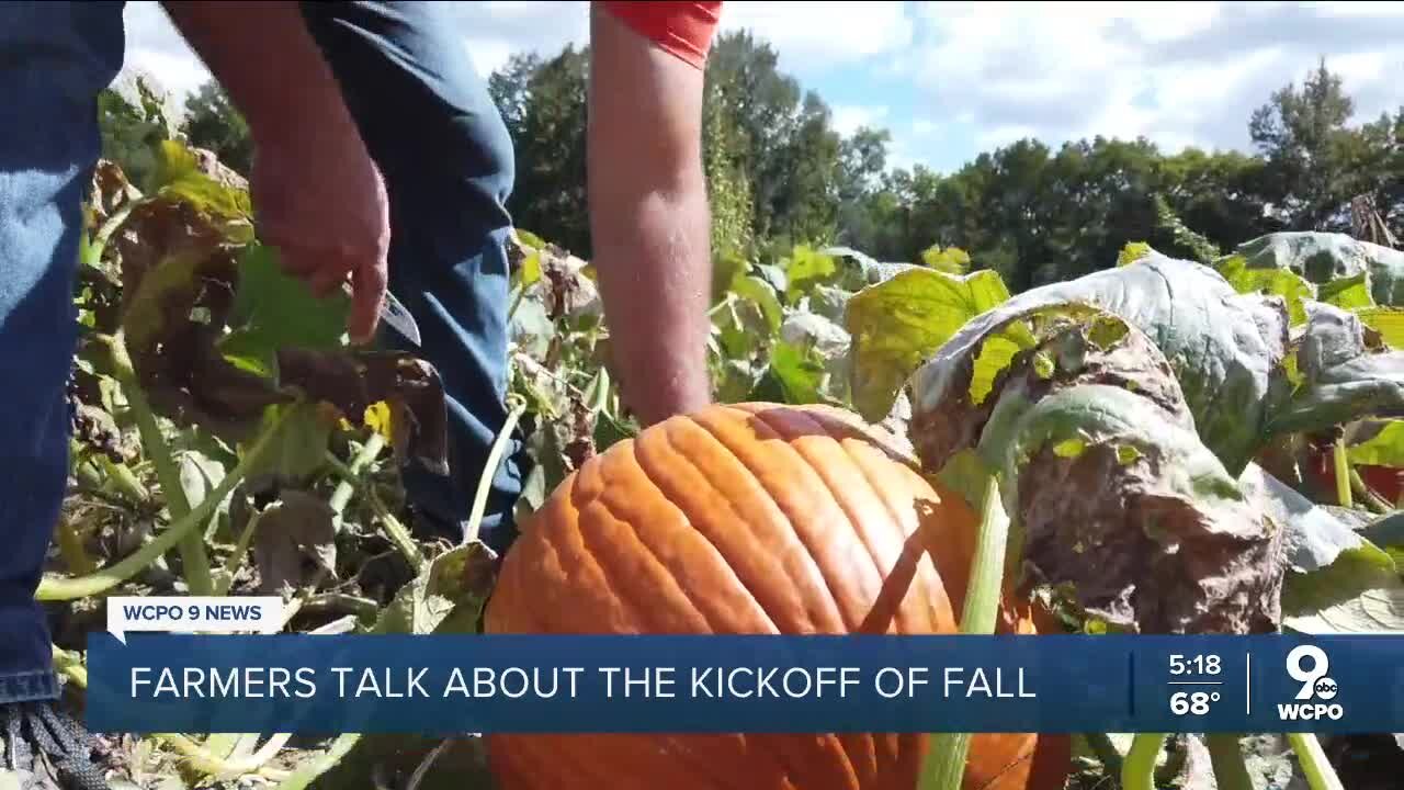 Local farmers preparing crops for fall season