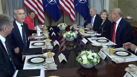 Trump Says ‘They Won’t Write That’ To Nato Chief Who Complimented Him On Camera