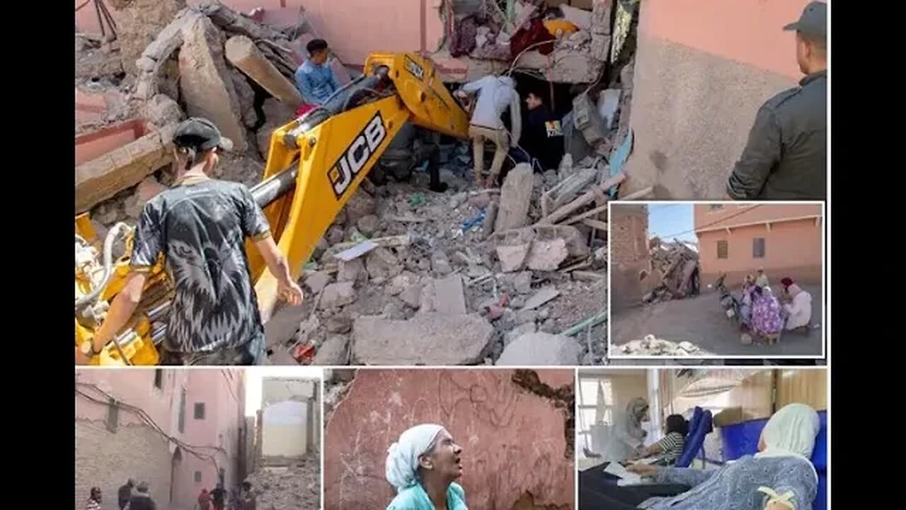 Morocco earthquake death toll climbs to over 1, 300 as tourists rush to donate blood and rescuers