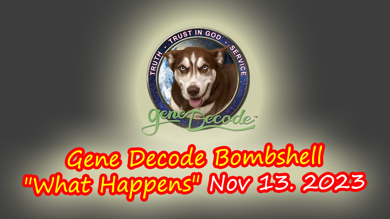 Gene Decode HUGE Intel 11-13-023