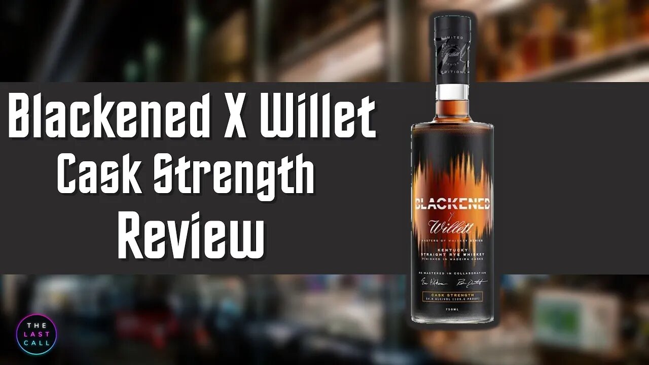 Blackened X Willet Cask Strength Whiskey Review!