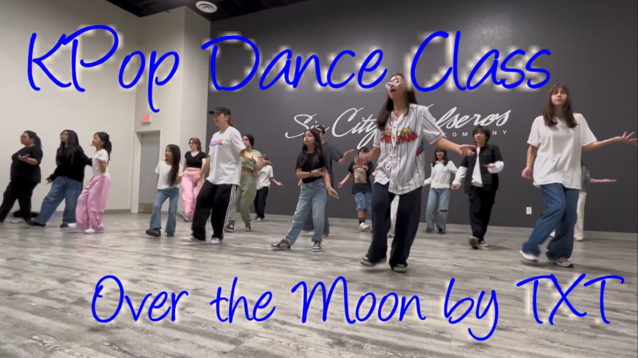 KPop Dance Class Las Vegas "Over the Moon" by TXT