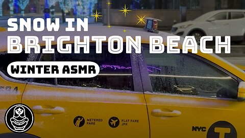 Immersive Winter ASMR in Brighton Beach: A Snowscape Journey