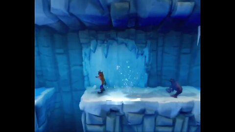 Snow Biz Crystal Run Nintendo Switch Gameplay - Crash Bandicoot N. Sane Trilogy