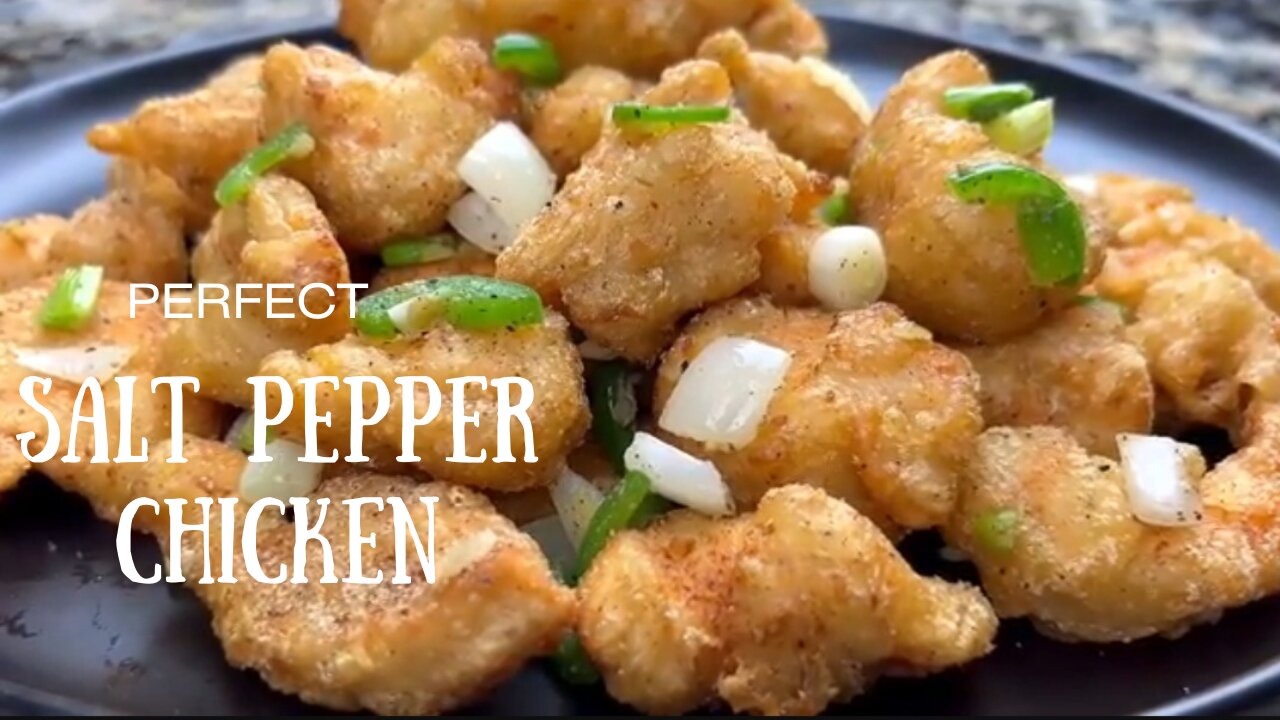 Salt And Pepper Chicken | Crispy And Flavorful Fried Chicken Recipe
