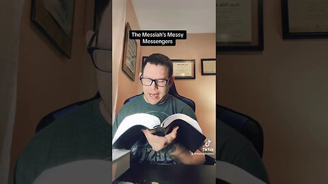 The Messiah’s Messy Messengers! #christiantiktok #churchtok #jesus