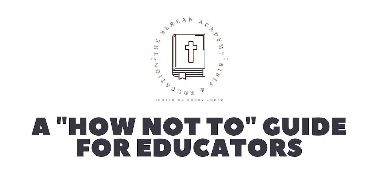 Judges: A “how not to” guide for educators