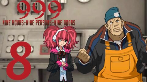 WHAT JUST HAPPENED? | Let's Play Zero Escape The Nonary Games 999 PC - Part 8