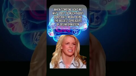 Me VS Mainstream Media LIES - Britney Spears Addiction Meme #shorts