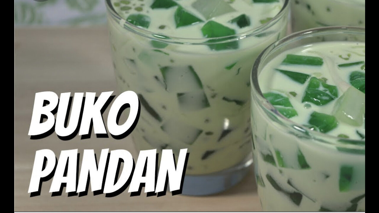 How to make Buko pandan ?(philippine dessert)