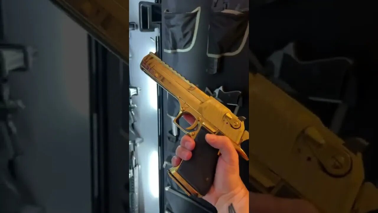 Gold Tiger Stripe Desert Eagle! Fireball Maker!