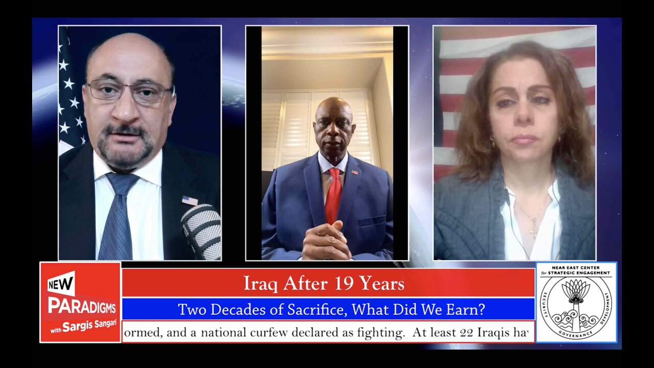 AZ REP. Walter Blackman & Mona K. Oshana: Iraq Turmoil, New Paradigms w/Sargis Sangari EP #113