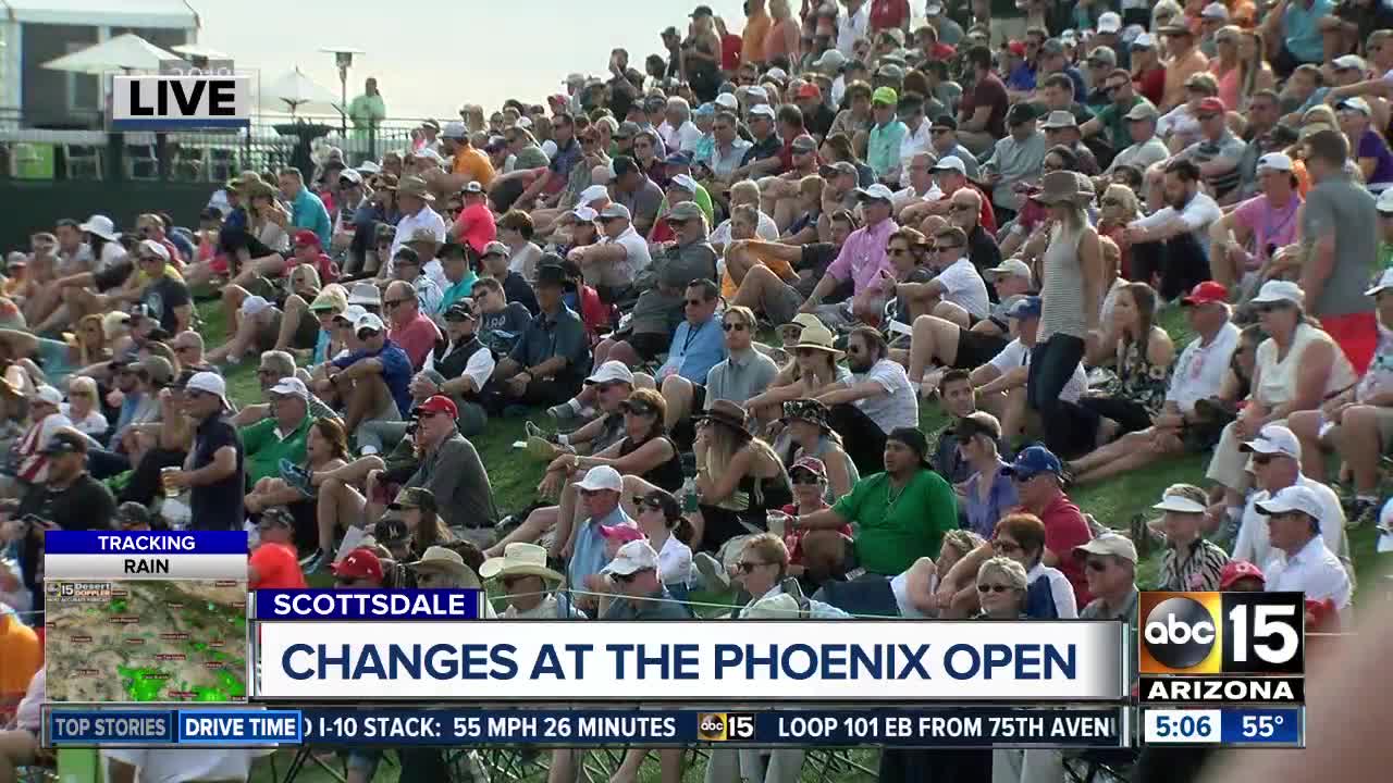 Expect changes at this year's Phoenix Open
