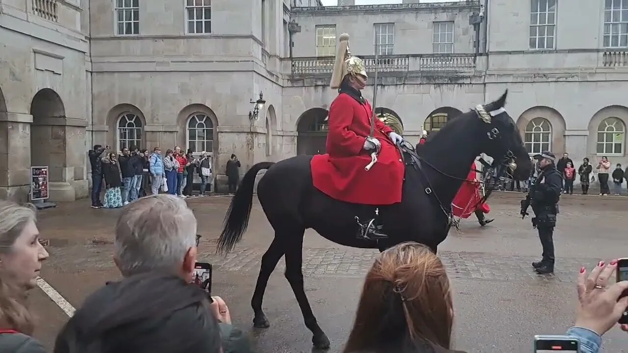 Horses and foot guards changing over #horseguardsparade