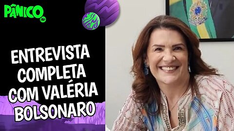 Assista à entrevista com Valéria Bolsonaro na íntegra