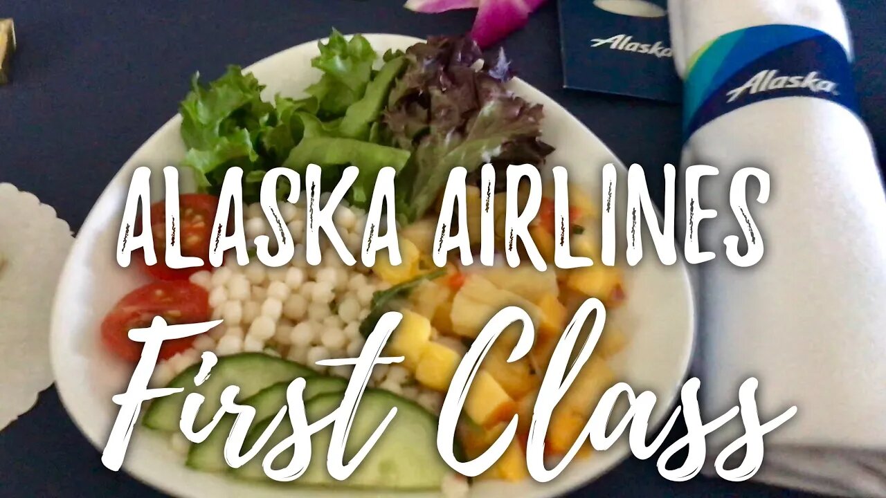 Flying First Class on Alaska Airlines from Honolulu, Hawaii to Portland