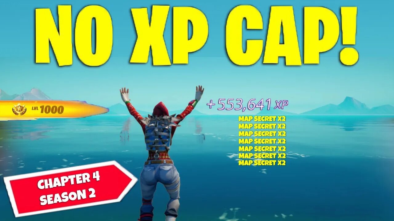 NEW BEST Fortnite *CHAPTER 4 SEASON 2* AFK XP GLITCH MAP (100K XP!)