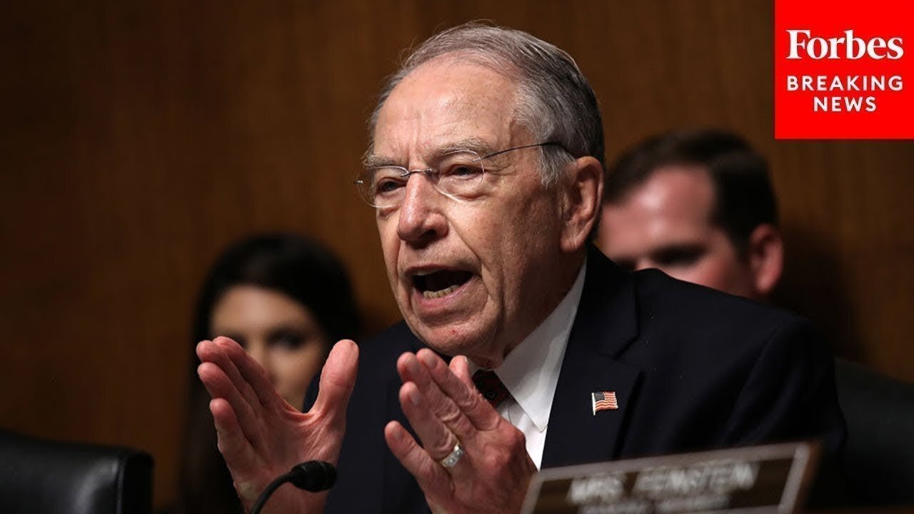 Grassley: 'You Shouldn't Be Stupid Enough To Tell People Ahead Of Time' What You Will Prosecute