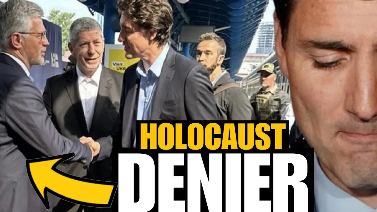 Justin Trudeau visits UKRAINE to avoid his latest SCANDAL