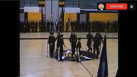 Shawnee Mission West (1997-03-12) NJROTC Formation [#SMWest #theBACarchive #VHS #NJROTC]