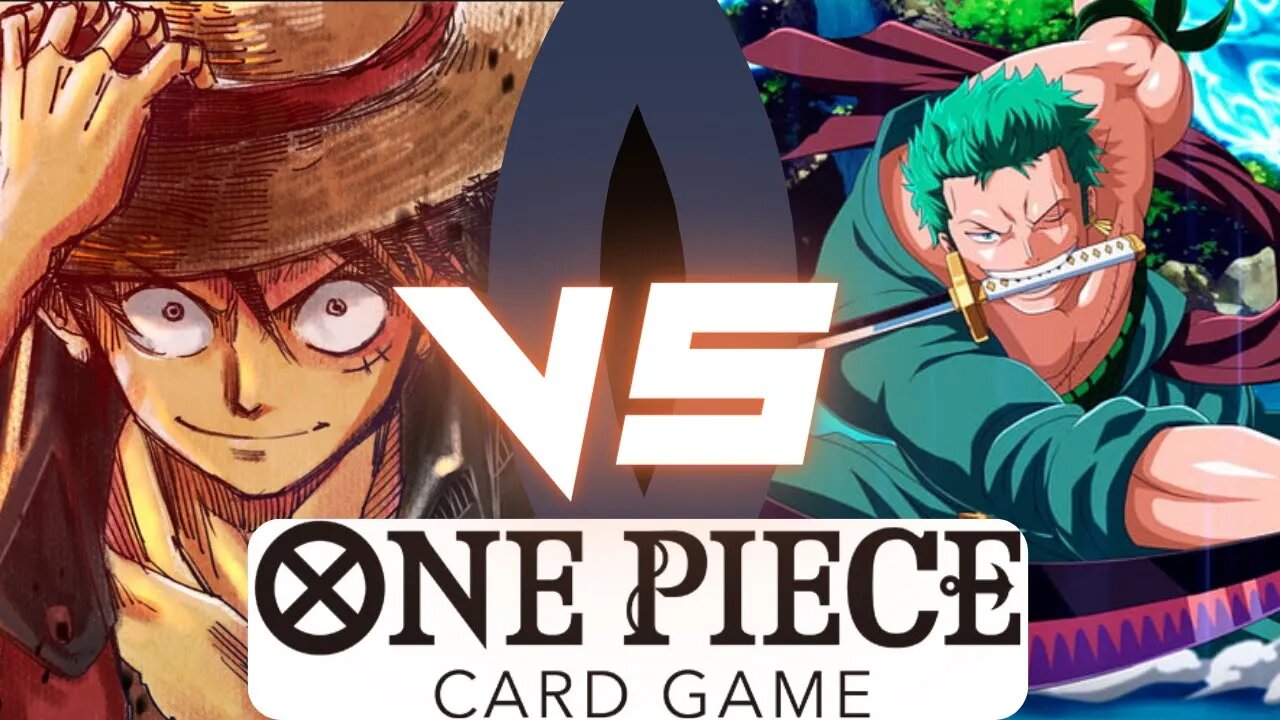 Monkey D. Luffy [ Green/Red ] VS Roronoa Zoro [ Red ] | OPTCG SIMULATOR | One Piece Card Gameplay