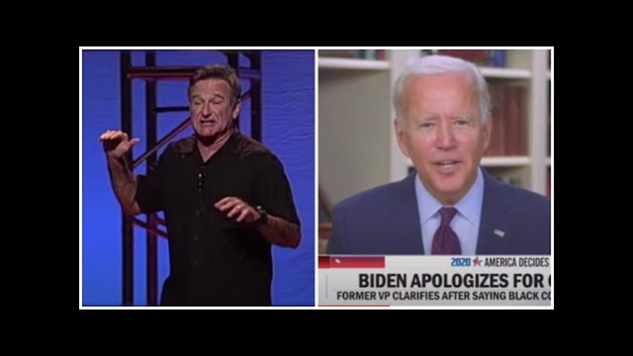 Robin Williams Making Fun of JOE Biden