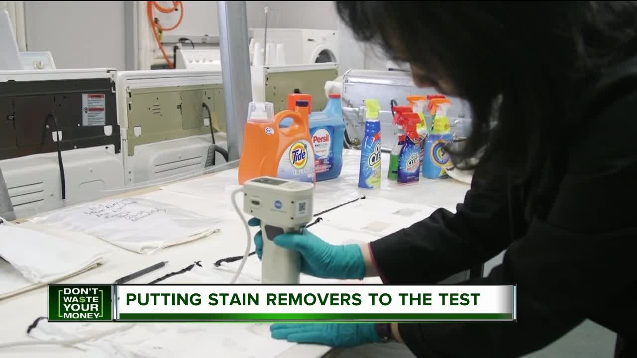 Don't Waste Your Money: Putting stain removers to the test