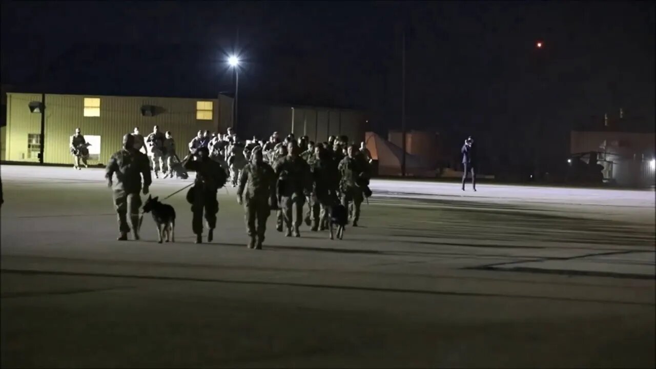 101st Airborne Soldiers Deploy to Europe in Support of Joint Task Force Dragon