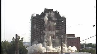 From The Vault: Sander Hall implosion brought 27-story University of Cincinnati dorm to its knees