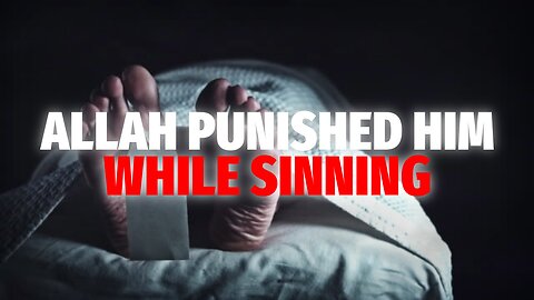 HE DIED WHILE SINNING | This Could Be You!