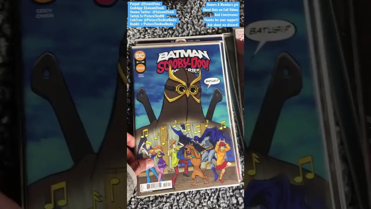 My 12/14/22 New Comic Book Day Haul Preview | PTNM #Ncbd #shorts #dc #image #batman #Spawn