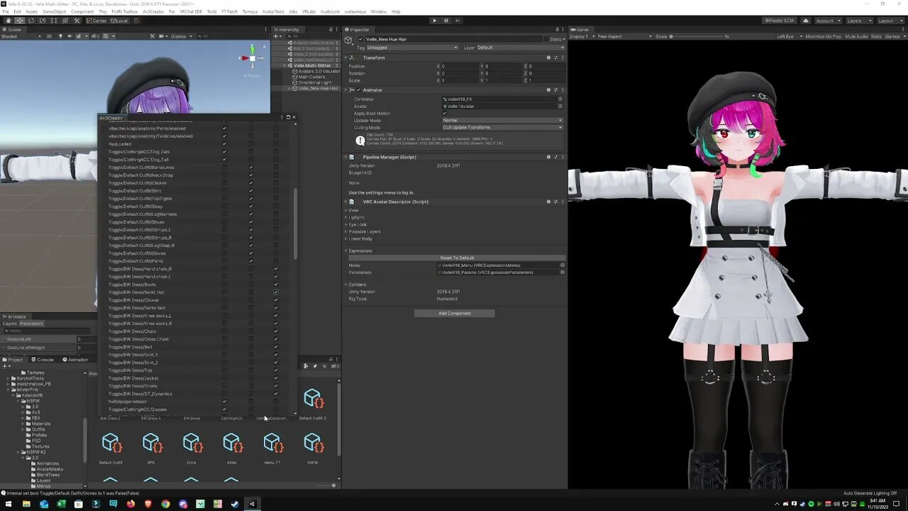 Quick Explanation of Av3Creator v1.4 Presets