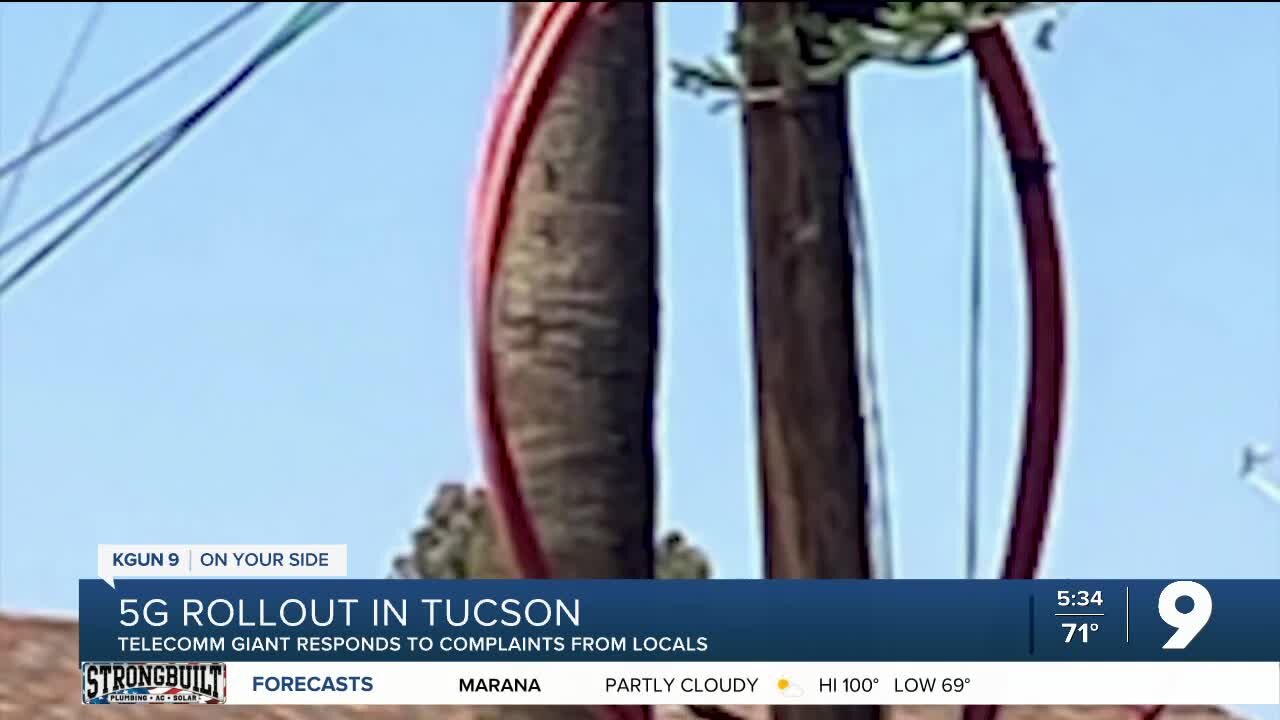 Some complaining about 5G rollout in Tucson