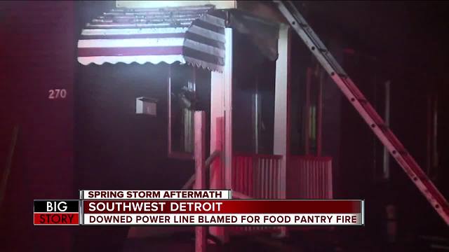Community pantry in Southwest Detroit destroyed by fire