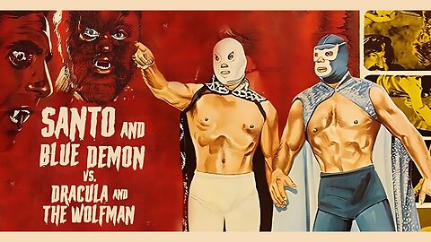 Santo & Blue Demon Vs Dracula & The Wolf Man Watch Party