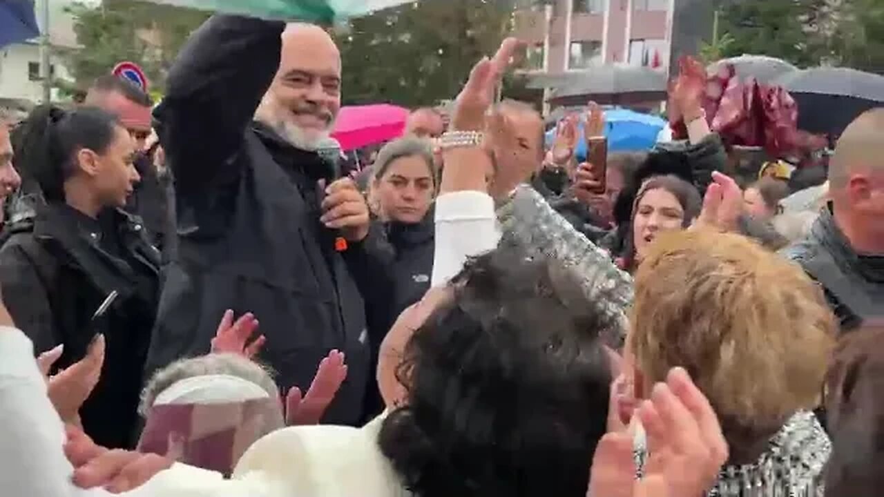 Edi Rama në Maliq/ Vetëm Përpara