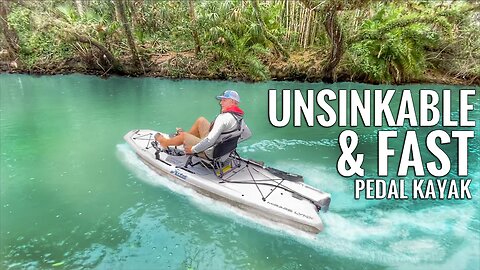 Hobie Mirage Lynx - FASTEST PEDAL KAYAK & UNSINKABLE?