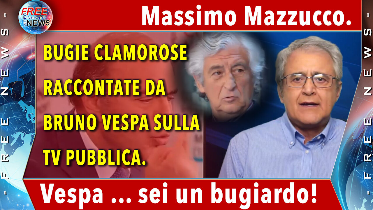 Massimo Mazzucco: bugie clamorose raccontate da Bruno Vespa sulla TV pubblica.