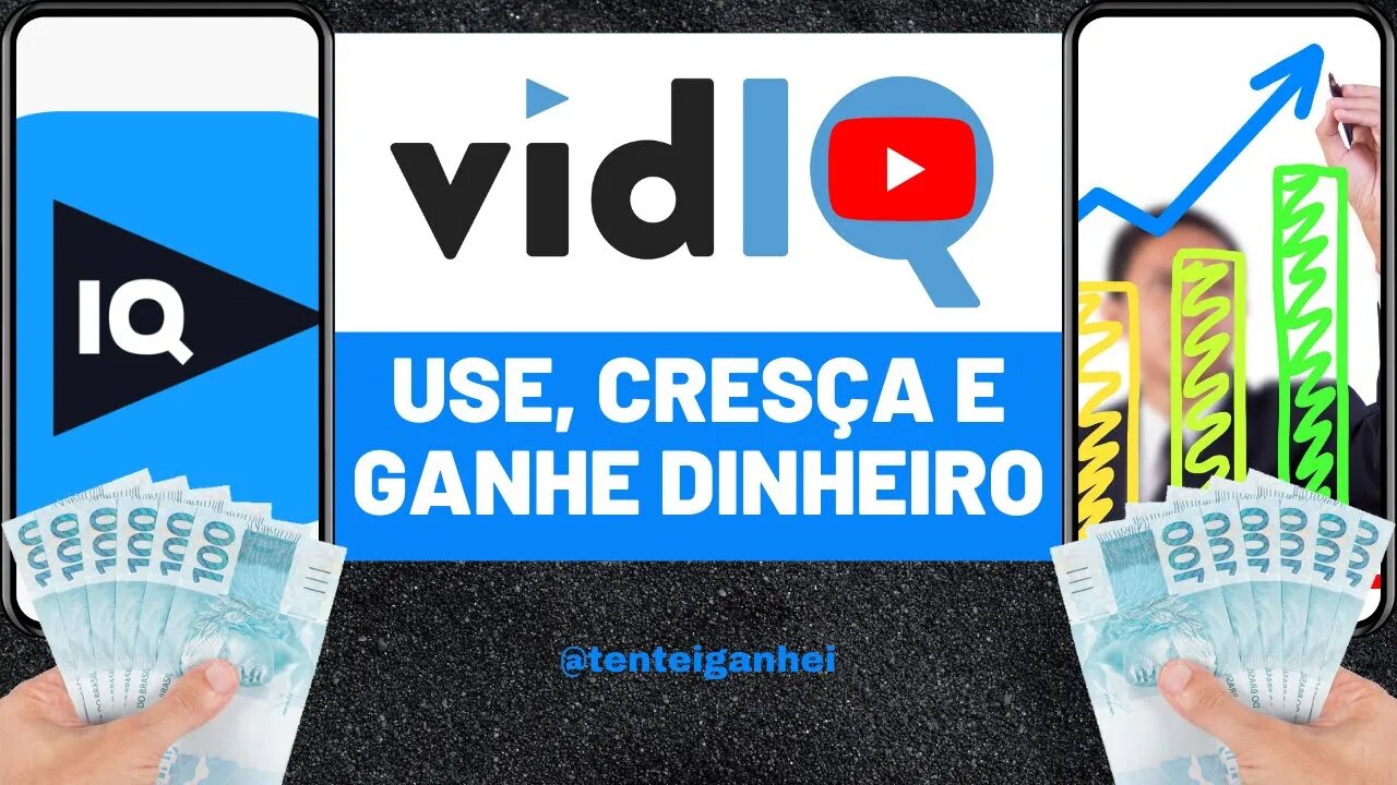 💲 VIDIQ - A Melhor FERRAMENTA para Youtubers - GANHE DINHEIRO