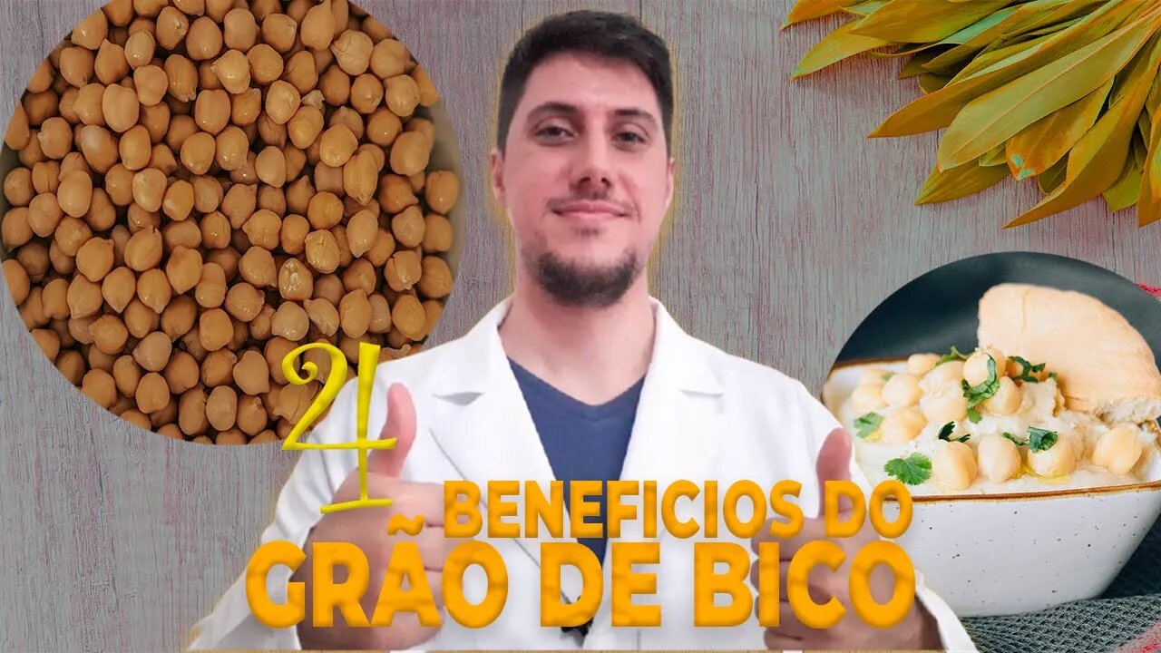 4 super benefícios do grão de bico