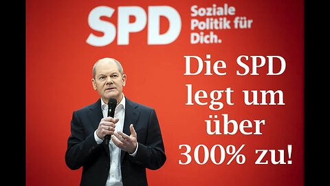 Die SPD steigt um über 300%!